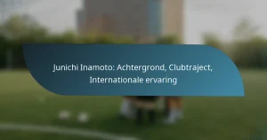 Junichi Inamoto: Achtergrond, Clubtraject, Internationale ervaring