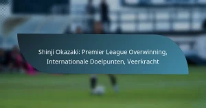 Shinji Okazaki: Premier League Overwinning, Internationale Doelpunten, Veerkracht